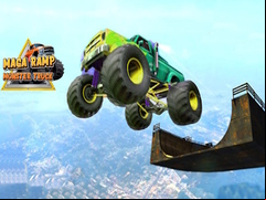 Juego Mega ramp Monster truck 