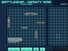 Juego Battleship Infinity War
