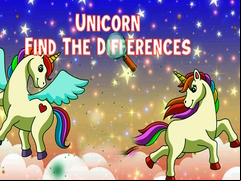 Juego Unicorn Find The Differences