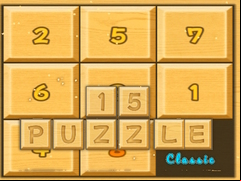 Juego 15 Puzzle Classic