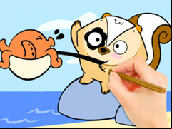 Juego Coloring Book: Fishing Surprise