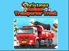 Juego Christmas Animal Transporter Truck