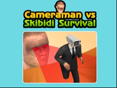 Juego Cameraman vs Skibidi Survival 