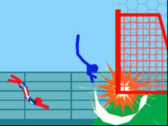 Juego Ragdoll Soccer: 2 Players