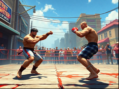 Juego Real Street Fighter 3D