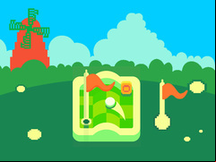Juego Pixel Mini Golf