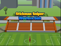 Juego Stickman Sniper Western Gun