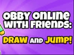 Juego Obby With Friends: Draw and Jump