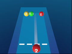 Juego Merge The Balls 2048 Billiards!
