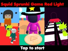 Juego Squid Sprunki Game Red Light