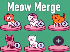 Juego Meow Merge