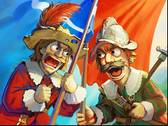 Juego Musketeers Gunpowder vs Steel