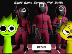 Juego Squid Game Sprunki Fnf Battle