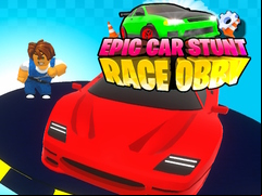 Juego Epic Car Stunt Race Obby