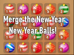Juego Merge the New Year: New Year Balls!
