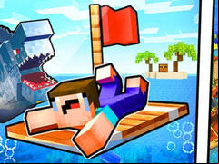 Juego Noob Raft: Ocean Survival