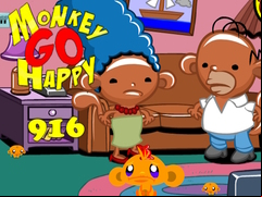 Juego Monkey Go Happy Stage 916
