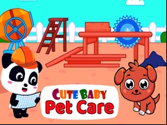 Juego Cute Baby Pet Care