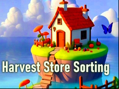 Juego Harvest Store Sorting