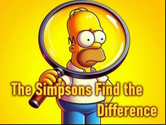 Juego The Simpsons Find the Difference