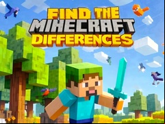 Juego Find The Differences: Minecraft