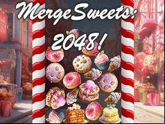 Juego MergeSweets: 2048!