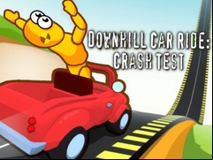 Juego Downhill Car Ride: Crash Test