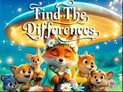 Juego Find The Differences: Friendly Fox