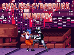 Juego Endless Cyberpunk Runner