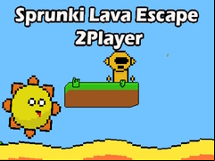 Juego Sprunki Lava Escape 2Player