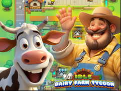 Juego Idle Dairy Farm Tycoon