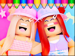 Juego Coloring Book: Roblox Bestie