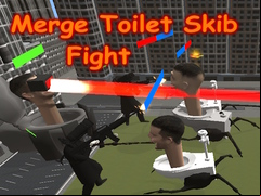 Juego Merge Toilet Skib Fight