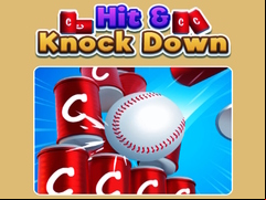 Juego Hit and Knock Down