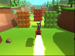 Juego Ratomilton Rocket Car