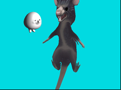 Juego Eggdog Flap Spinning Ratomilton