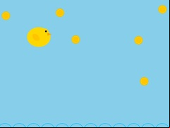 Juego A Duck Collecting Coins