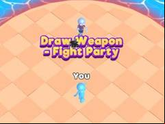 Juego Draw Weapon - Fight Party