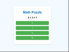 Juego Math Puzzle