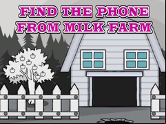 Juego Find The Phone From Milk Farm