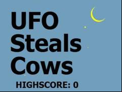 Juego UFO Steals Cows