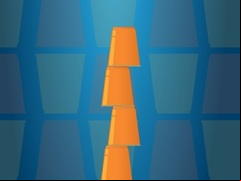 Juego Cups Tower Builder