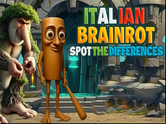 Juego Italian Brainrot Spot the Differences