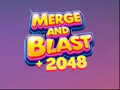 Juego Merge and Blast 2048