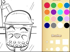 Juego Boba Tea Coloring Book for Kids