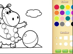Juego Baby Farm Animals Coloring Book for Kids