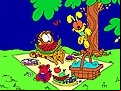 Juego Garfield online coloring